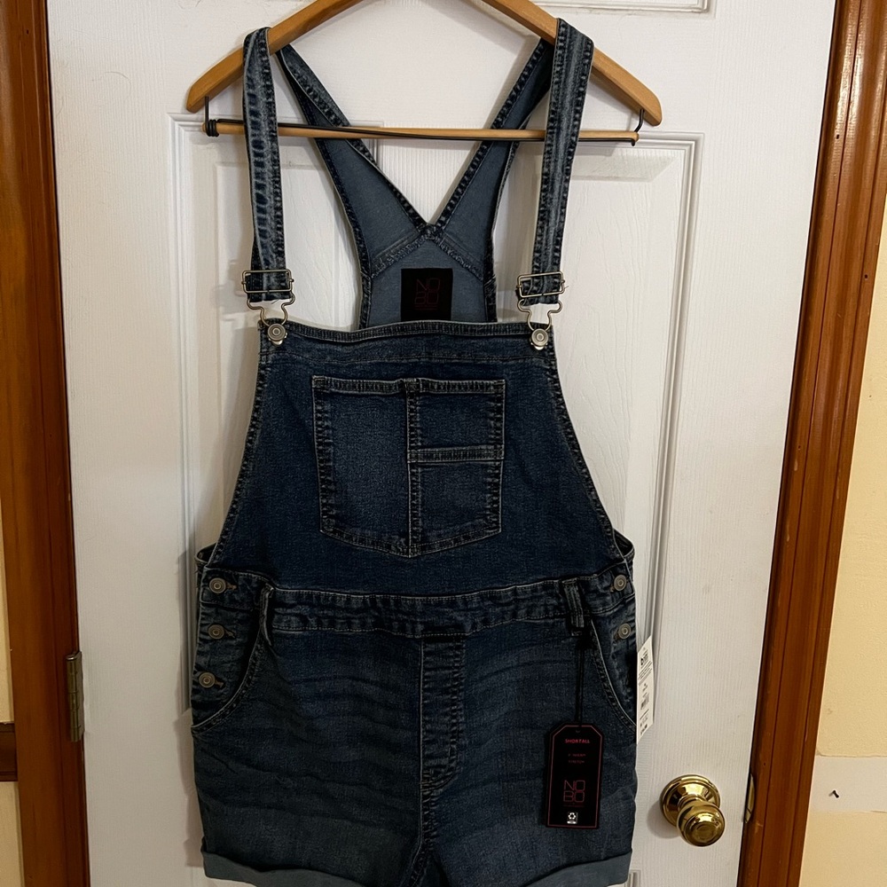 No Boundaries Blue Denim Women Jeans Overalls